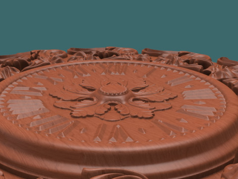 Klasik Duvar Saati 3D Baskı Modeli