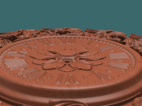 Klassieke wandklok 3D printmodel