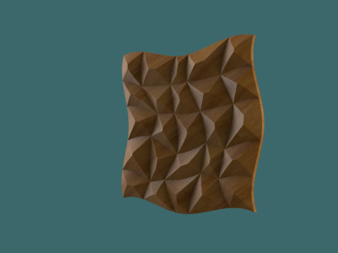 Panneau mural sans couture modèle STL 3D, soulagement décoratif modulaire pour l'impression 3D CNC Modèles 3D en vedette