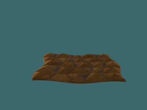 Panneau mural sans couture modèle STL 3D, soulagement décoratif modulaire pour l'impression 3D CNC Modèles 3D en vedette