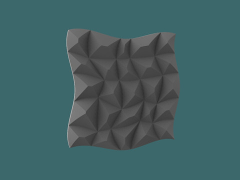 Panneau mural sans couture modèle STL 3D, soulagement décoratif modulaire pour l'impression 3D CNC Modèles 3D en vedette