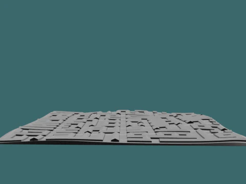 Surah Al-Ikhlas Wall Decor 3D STL Model Islamic Quranic Relief for CNC 3D Printing 3D Print Model