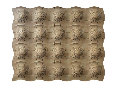 Seamless Modern Wall Panel 3D STL Model Contemporary Relief Design for CNC 3D Printing 3D Print Model