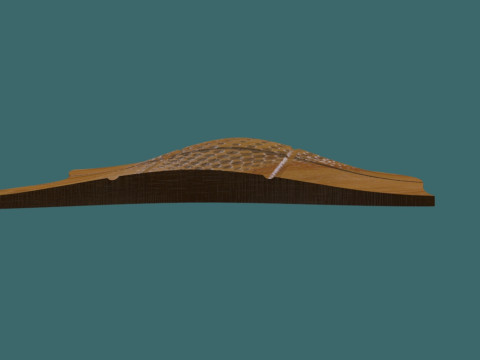 Seamless Modern Wall Panel 3D STL Model Contemporary Relief Design for CNC 3D Printing 3D Print Model