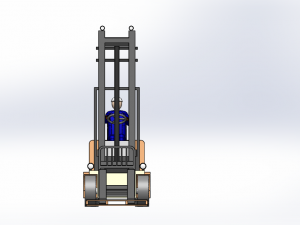 forklift Modèle 3D