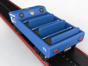 Prototip Coaster Konsept Araba 3D Model