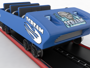 Prototype Coaster Concept Car Modelo 3D