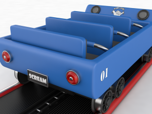 Prototype Coaster Concept Car Modelo 3D