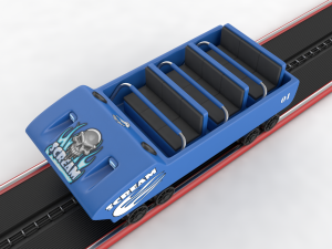 Prototype Coaster Concept Car Modelo 3D