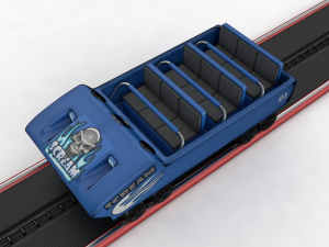 Prototype Coaster Concept Car Modelo 3D