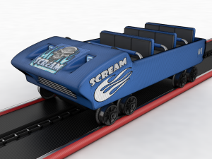Prototype Coaster Concept Car Modelo 3D