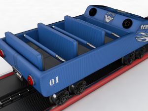 Prototype Coaster Concept Car Modelo 3D