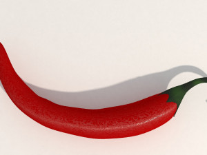 pepper chilli 3D Model