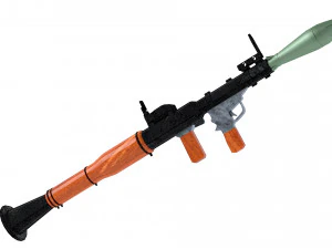 ракетна установка рпг-7 3D Модель