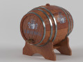 Old wine barrel model 3D-Modell
