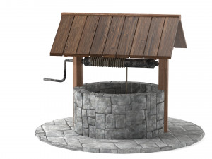 water well 3D 모델