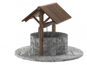 water well 3D 模型