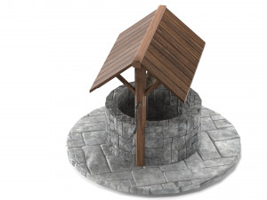 water well 3D 模型