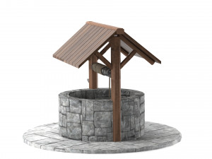 water well 3D 模型