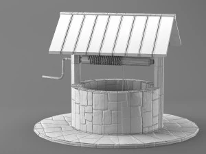 water well 3D Model