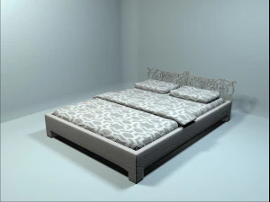 bed 3D Model