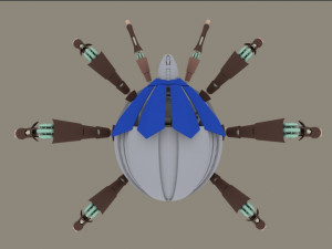 spider 3D Model