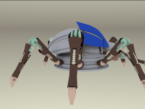 spider 3D Model