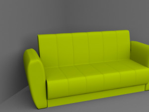 sofa Modello 3D
