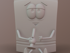 towelie Modèles 3D en vedette