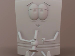 타월리 3D 프린트 모델