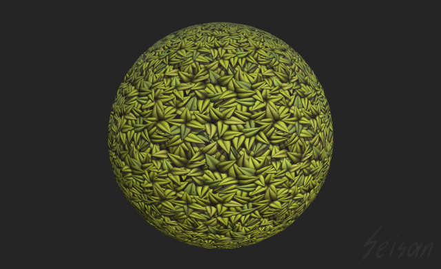 stylized foliage 01 texture CG Текстуры .c4d .max .obj .3ds .fbx .stl .blend