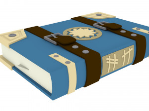 spell book collection 3D Model