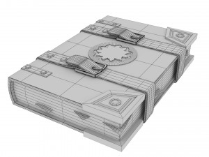 spell book collection 3D Model