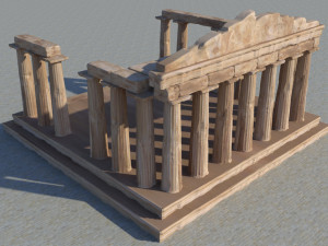parthenon 3D Model