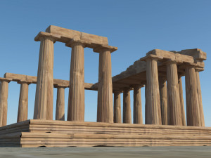 parthenon 3D मॉडल