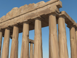 parthenon 3D मॉडल