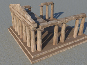 parthenon 3D मॉडल