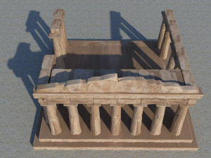 parthenon 3D मॉडल