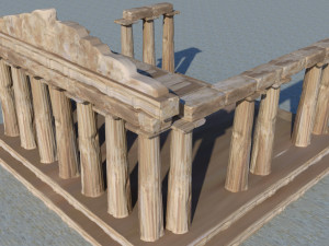 parthenon 3D मॉडल