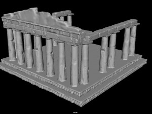 parthenon 3D मॉडल