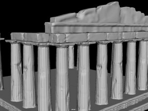 parthenon 3D मॉडल