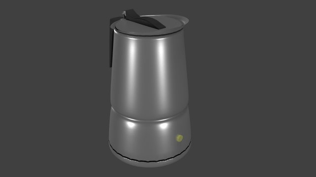 classic coffee maker 3D 模型 .c4d .max .obj .3ds .fbx .stl .blend 