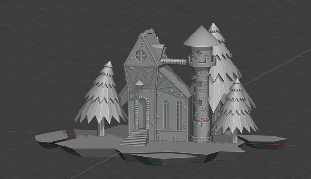 home 3D 模型 .c4d .max .obj .3ds .fbx .stl .blend 