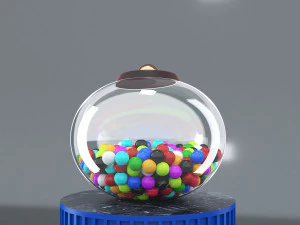 बॉल डिस्पेंसर 3D मॉडल