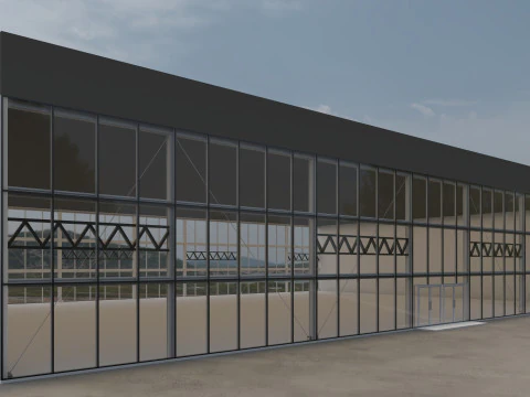 &Ccedil;ADIR AKILLI YAPI 3D Model