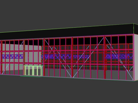 TENT SMART STRUCTURE 3D 모델