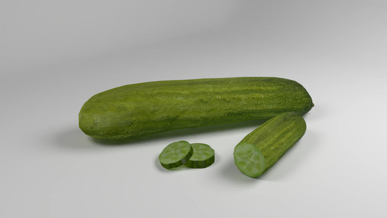 cetriolo 3d Modello 3D .c4d .max .obj .3ds .fbx .stl .blend 