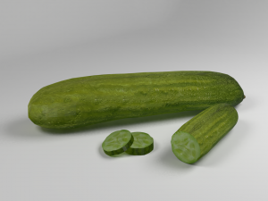3d cucumber 3D Model