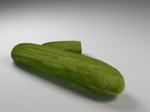 3d cucumber Modèle 3D