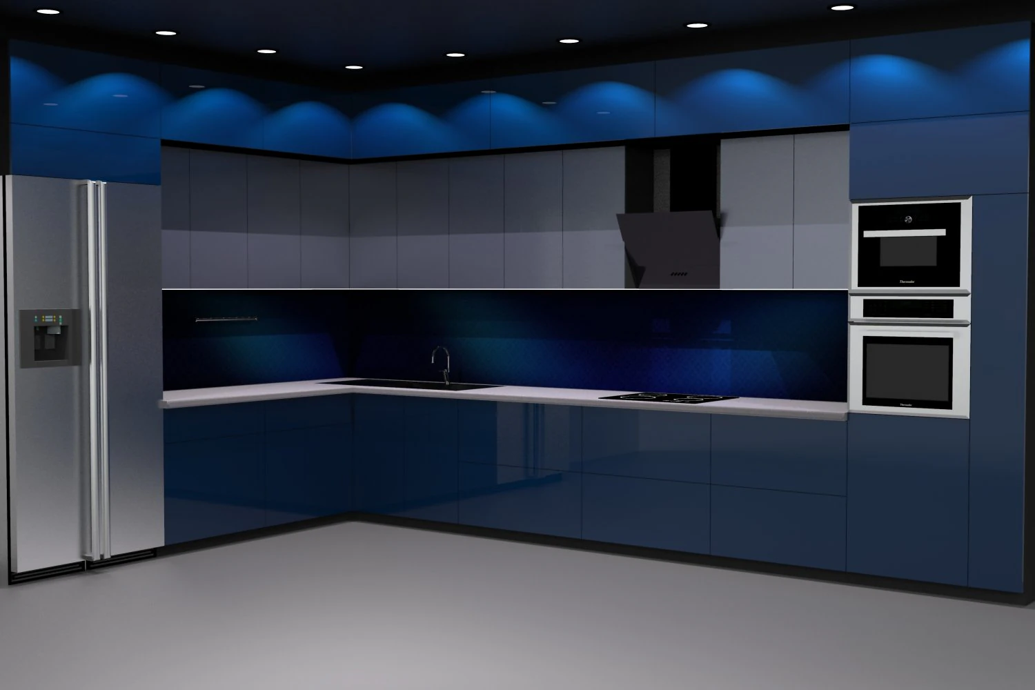 cozinha Modelo 3D .c4d .max .obj .3ds .fbx .stl .blend 